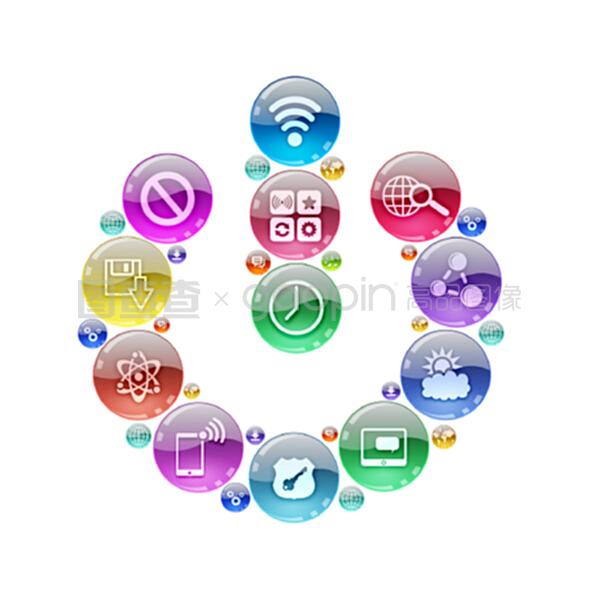 应用程式图示的轮廓图示力量